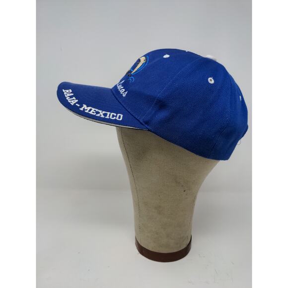 Cabo San Lucas Baja Mexico Strapback Hat Embroidered Dolphins Blue - Picture 5 of 9